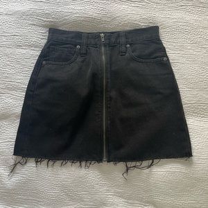 Madewell Mini Denim Skirt